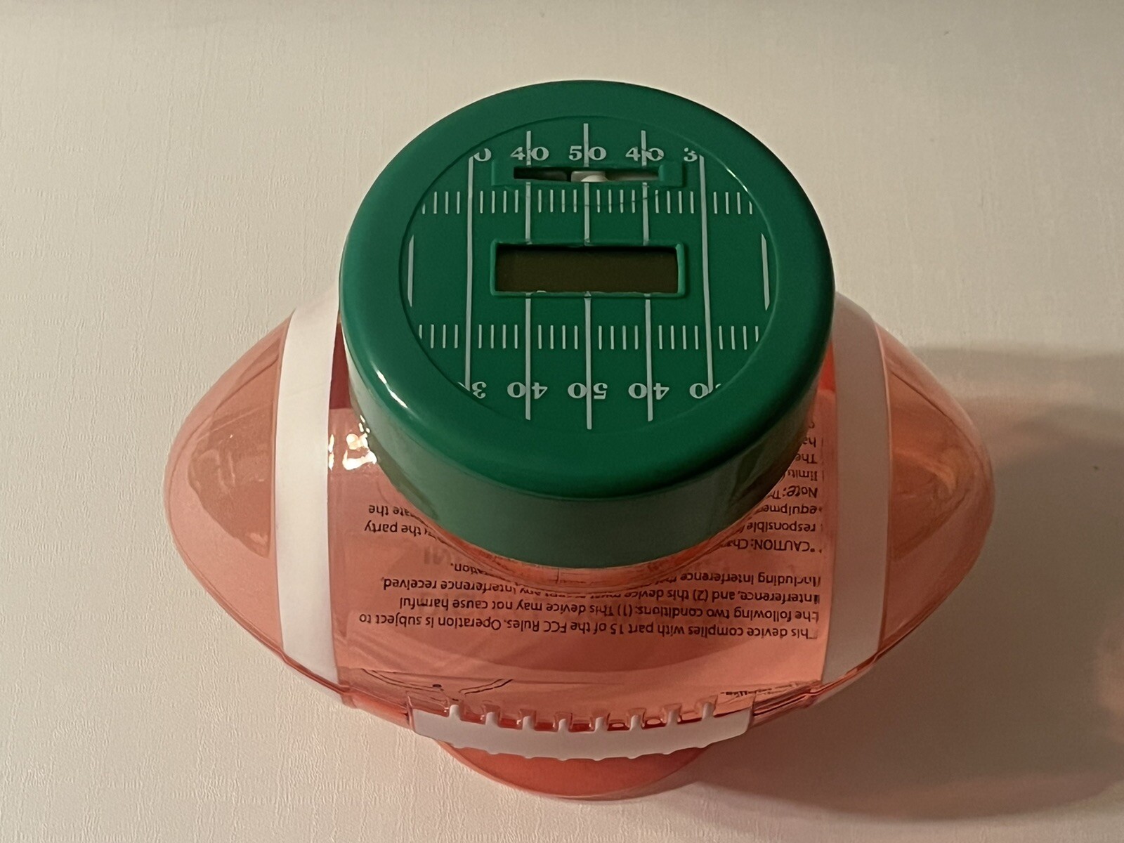 NEW Football Shaped Digital Coin Bank Jar Money Counter Plastic Piggy Bank