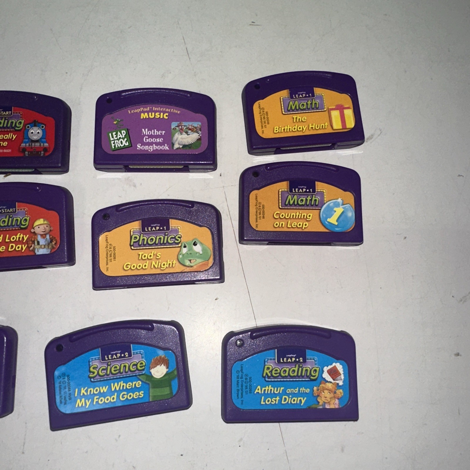 LeapFrog LeapPad Leap Pad Learning Binder With 11 Game Cartridges