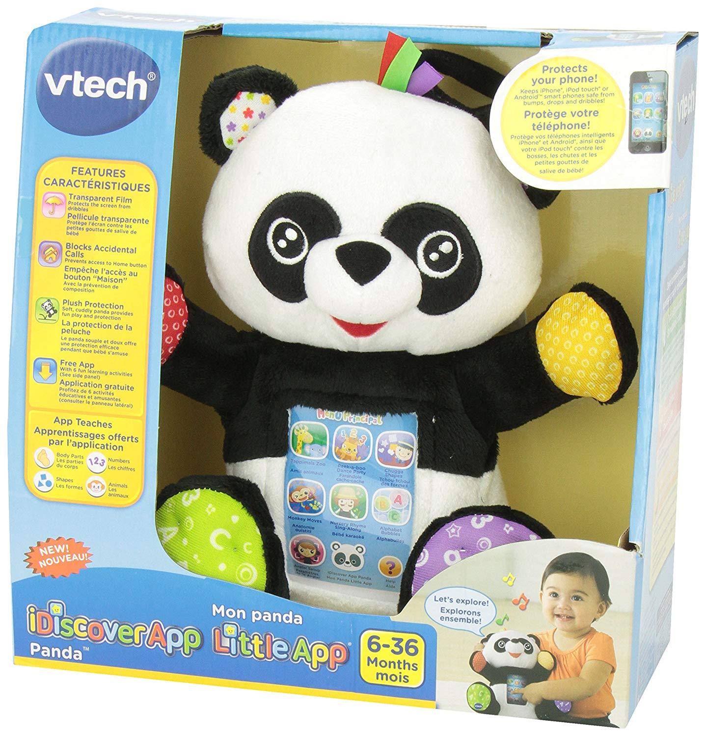 VTech iDiscover App Panda Protects Your Phone 6-36 Months NEW.