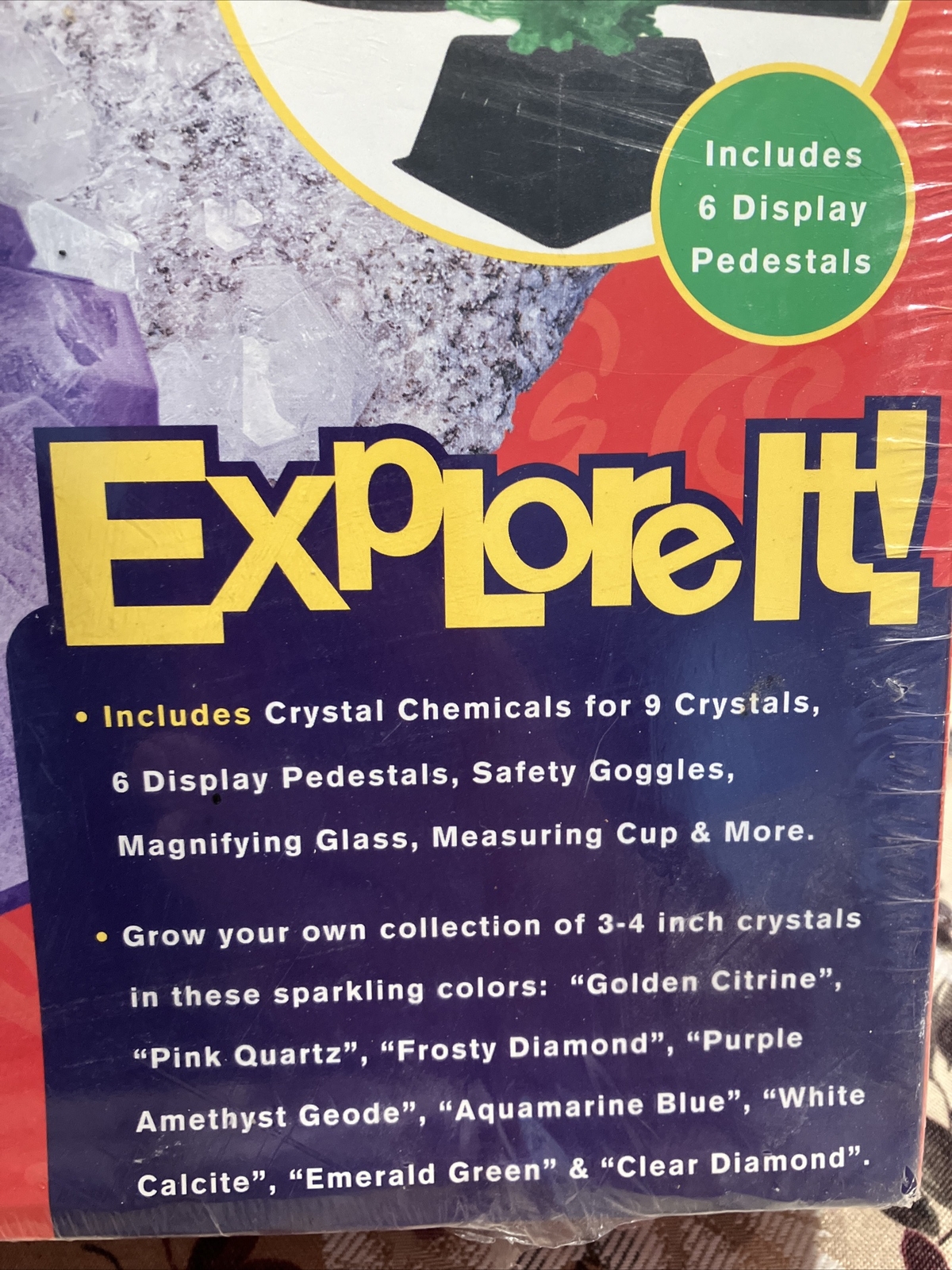 Scholastic Crystal Growing Age 8+ New Sealed
