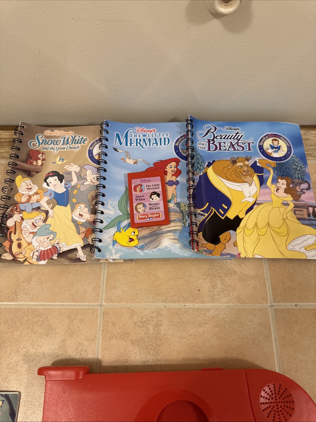 VINTAGE 2003 STORY READER WITH BOOKS & CARTRIDGES TESTED WORKS