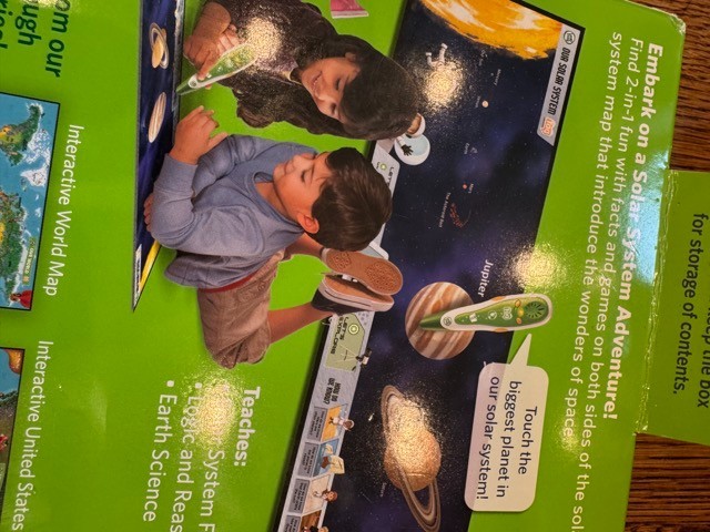 Leap Frog Tag Solar System Adventure Pack Explore Space Ages 4-8 New