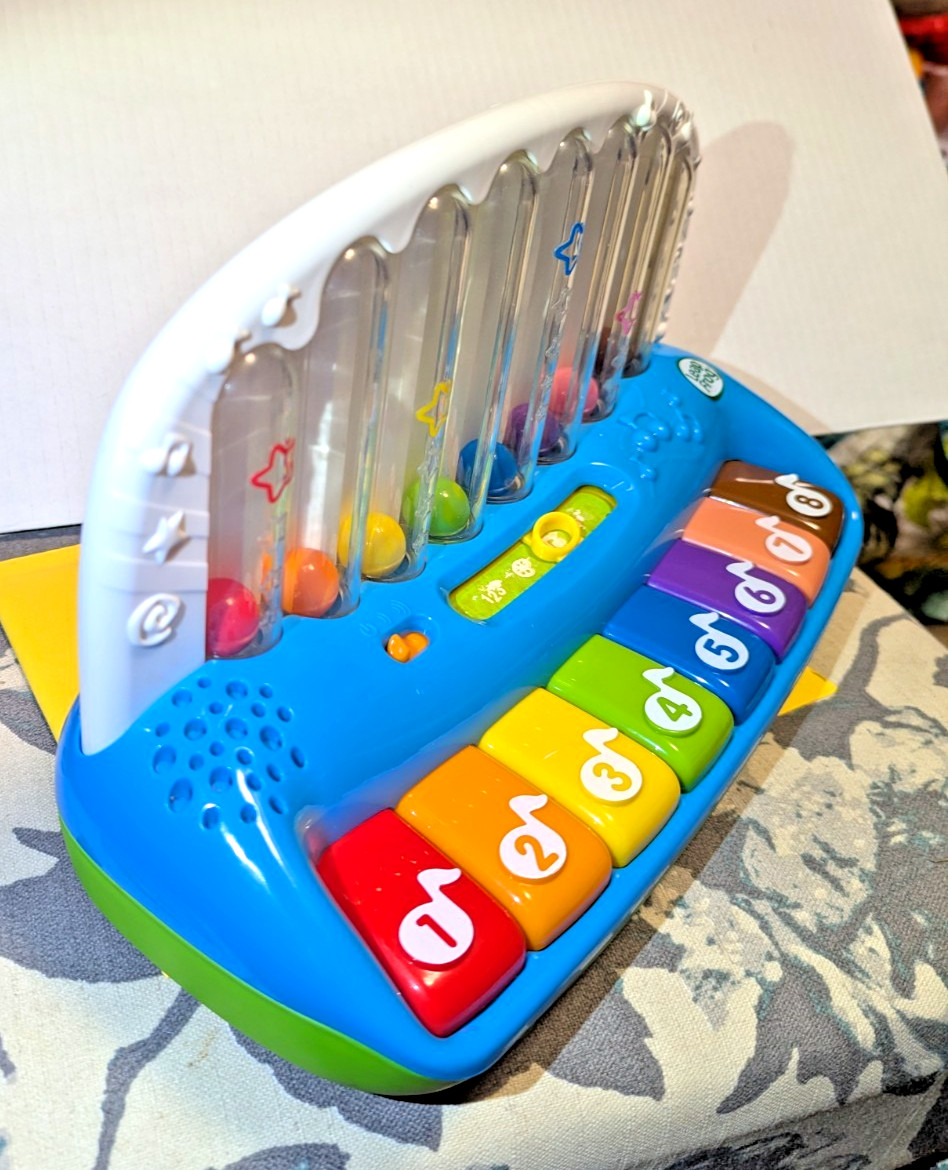 Leapfrog Poppin’ Play Piano Learning Toy Music Numbers Colors Motor Skills WORKS