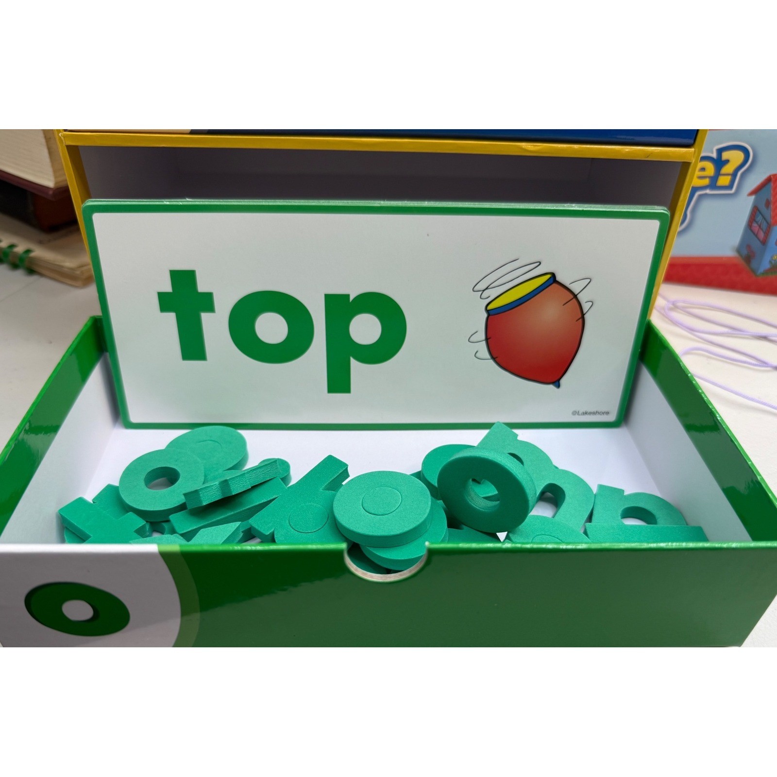 Lakeshore Simple Words Learning Kit CVC Phonics Drawer Complete