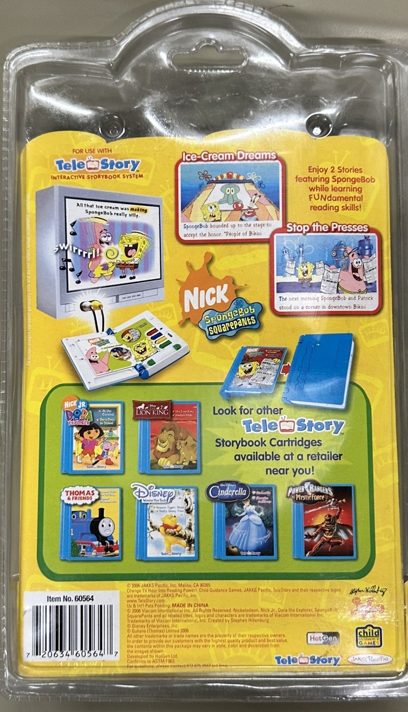 SpongeBob SquarePants Tele Story Jakks pacific