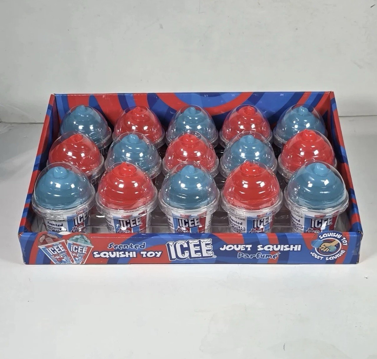 NEW! – Scented ICEE Squishi Super Squishy Toy – Red – Like Needoh