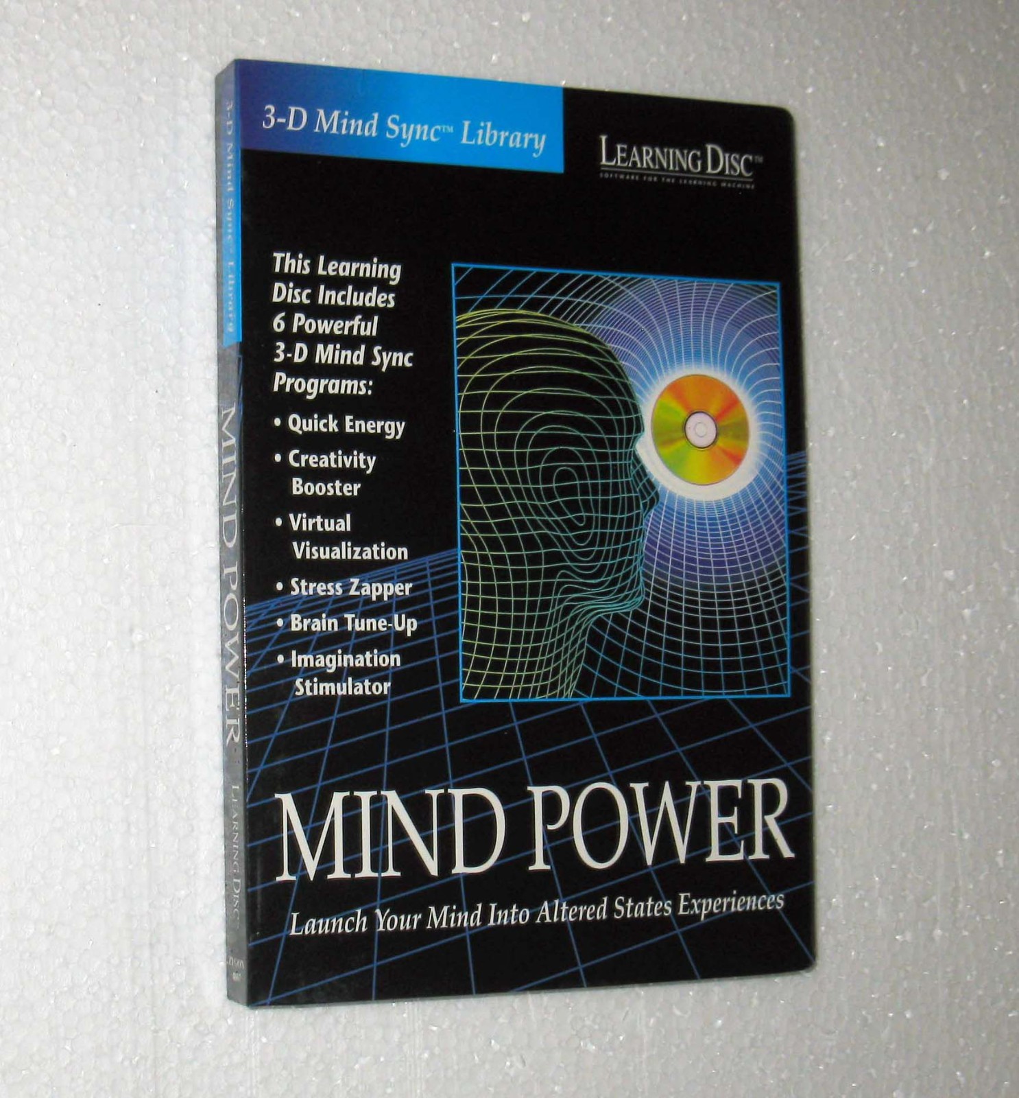 Zygon Mind Power 3-D Mind Sync Library Software Learning Disc Machine 4607