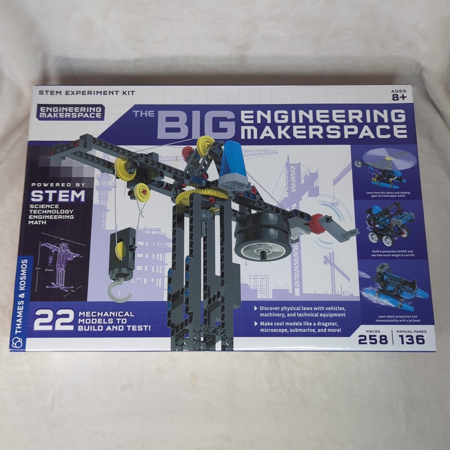 The Big Engineering Makerspace STEM Experiment Kit Thames & Kosmos Open Box