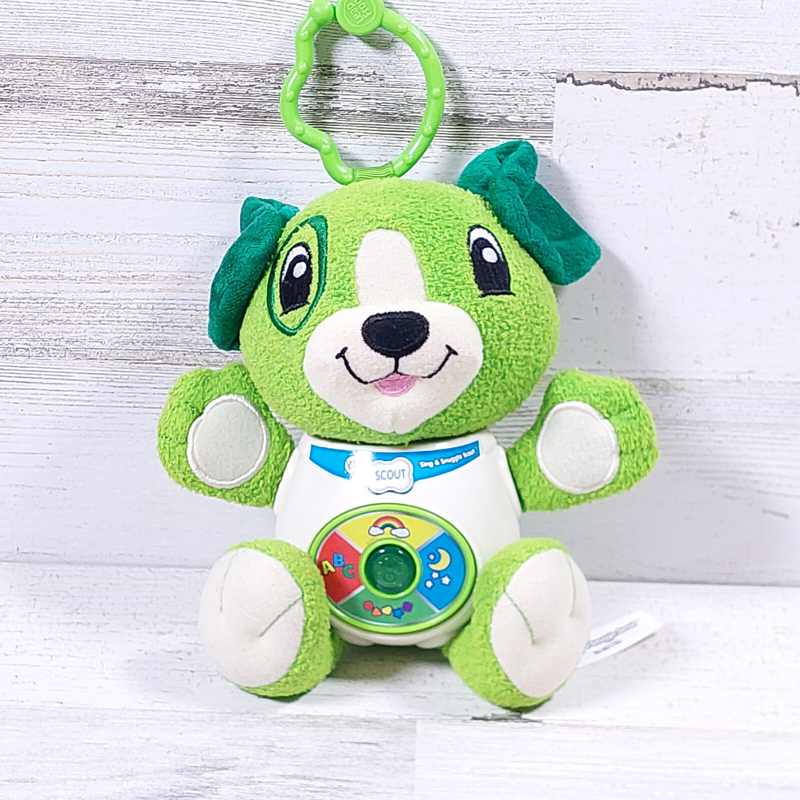 LeapFrog Sing and Snuggle My Pal Scout Puppy Interactive Plush Toy 8″ See Video