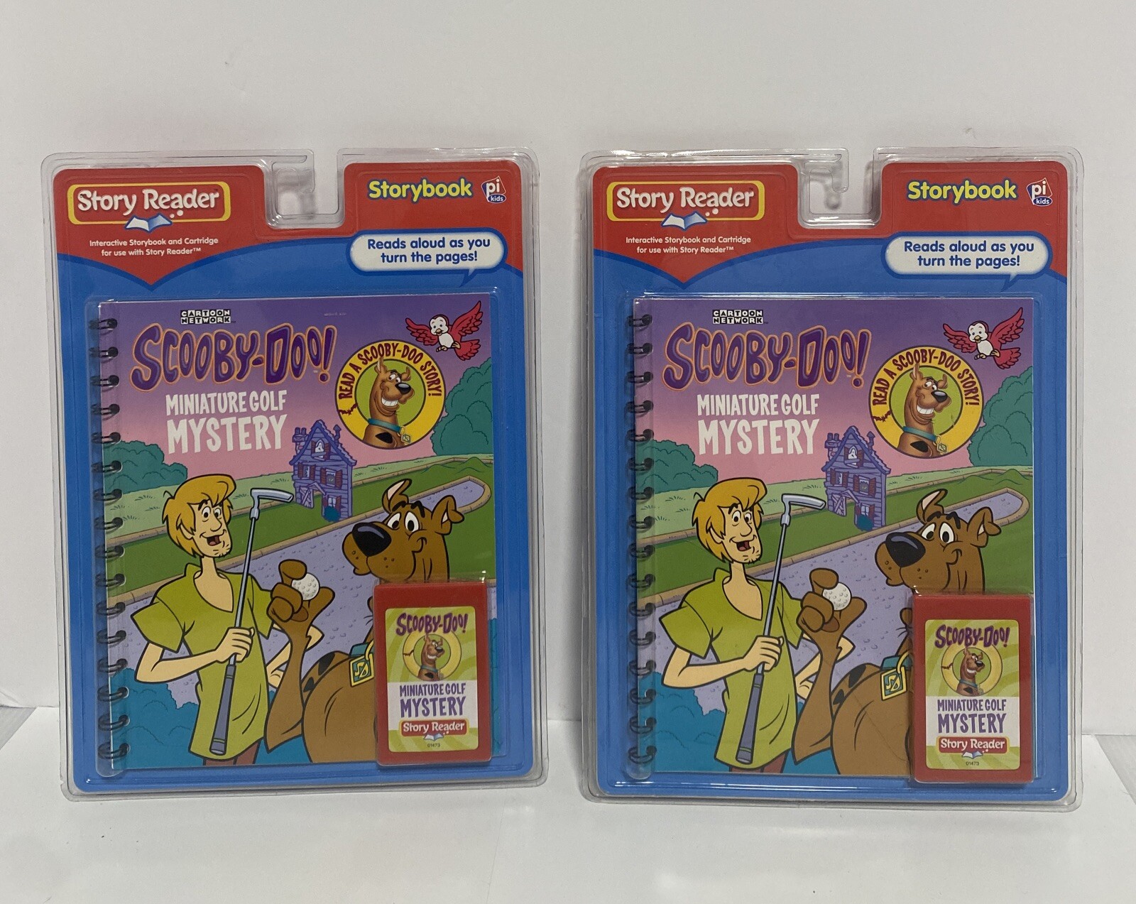 Story Reader Storybook w/ Cartridges Lot /NEW! Dora, Scooby-Doo, Pooh/Read