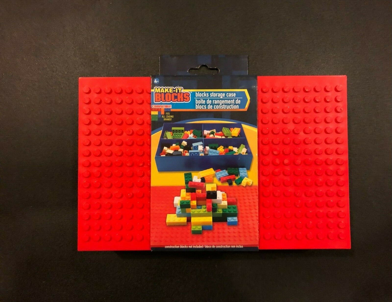 Make-It Blocks Compartmentalized Storage Cases; Compatible w/ All Leading Brands