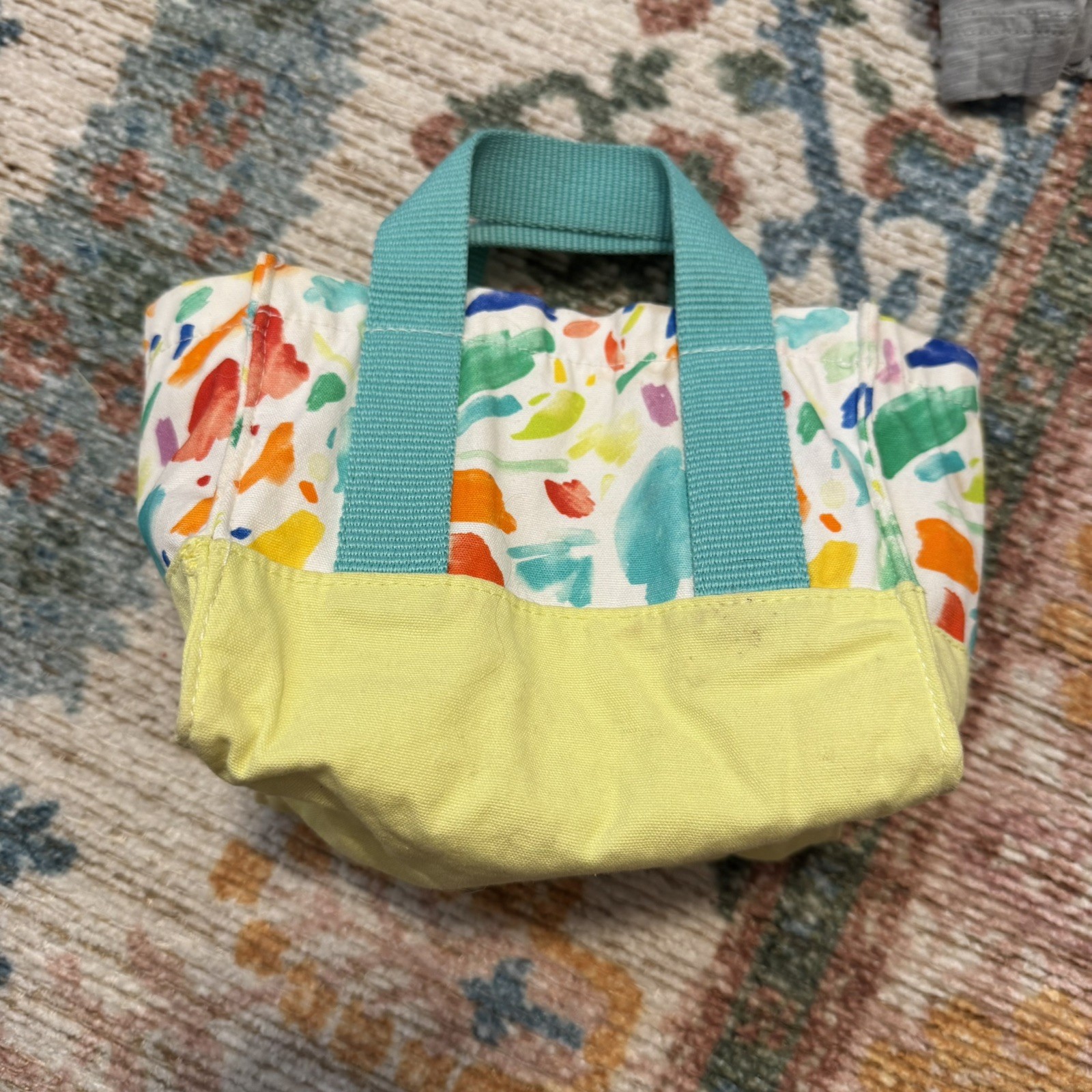 Lovevery Organic Cotton Pinkies Up Picnic Bag – Play Kit Replacement Part