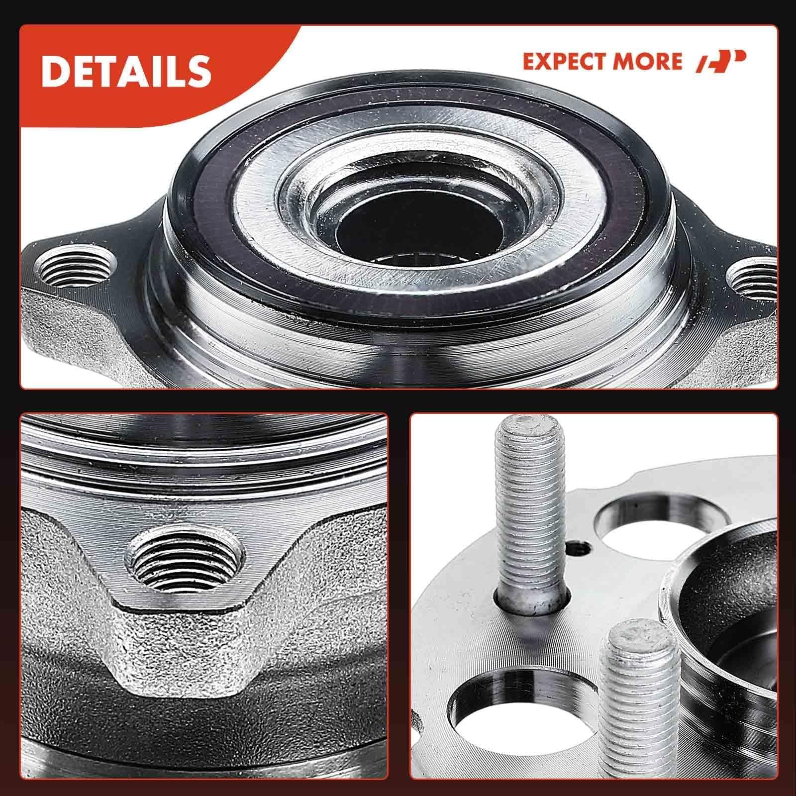 A-Premium 2 x Rear Wheel Bearing and Hub Assembly with 5-Lug Compatible with…