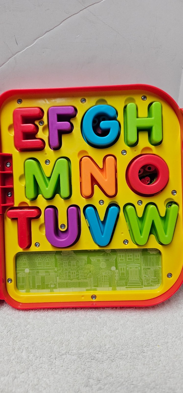 Sesame Street Elmo On The Go ABC Alphabet Letters in Carrying Case Complete
