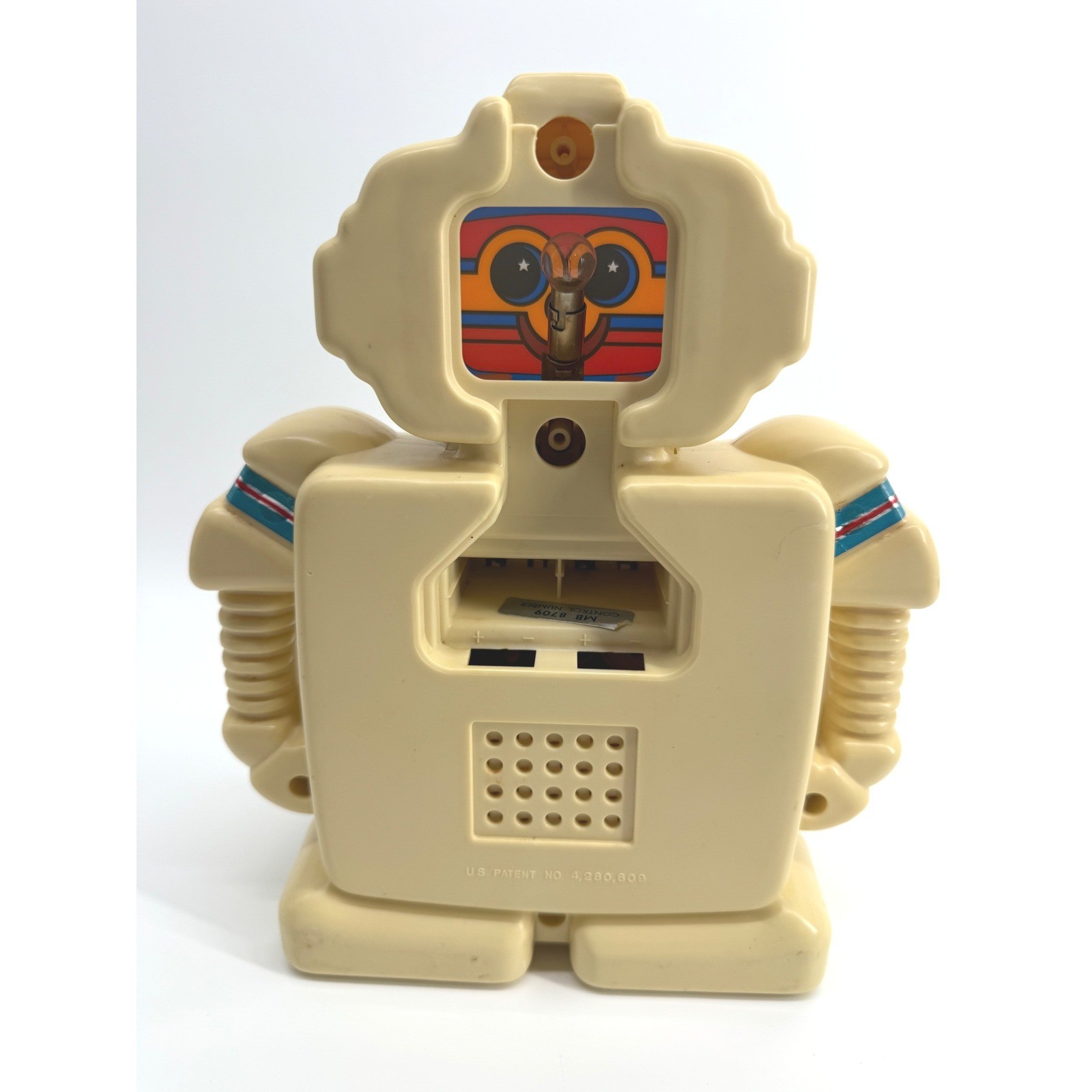 Vintage 1984 Playskool Alphie II Electronic Robot Learning Toy With 7+ Cards