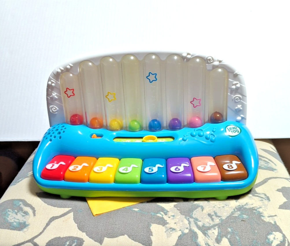 Leapfrog Poppin’ Play Piano Learning Toy Music Numbers Colors Motor Skills WORKS
