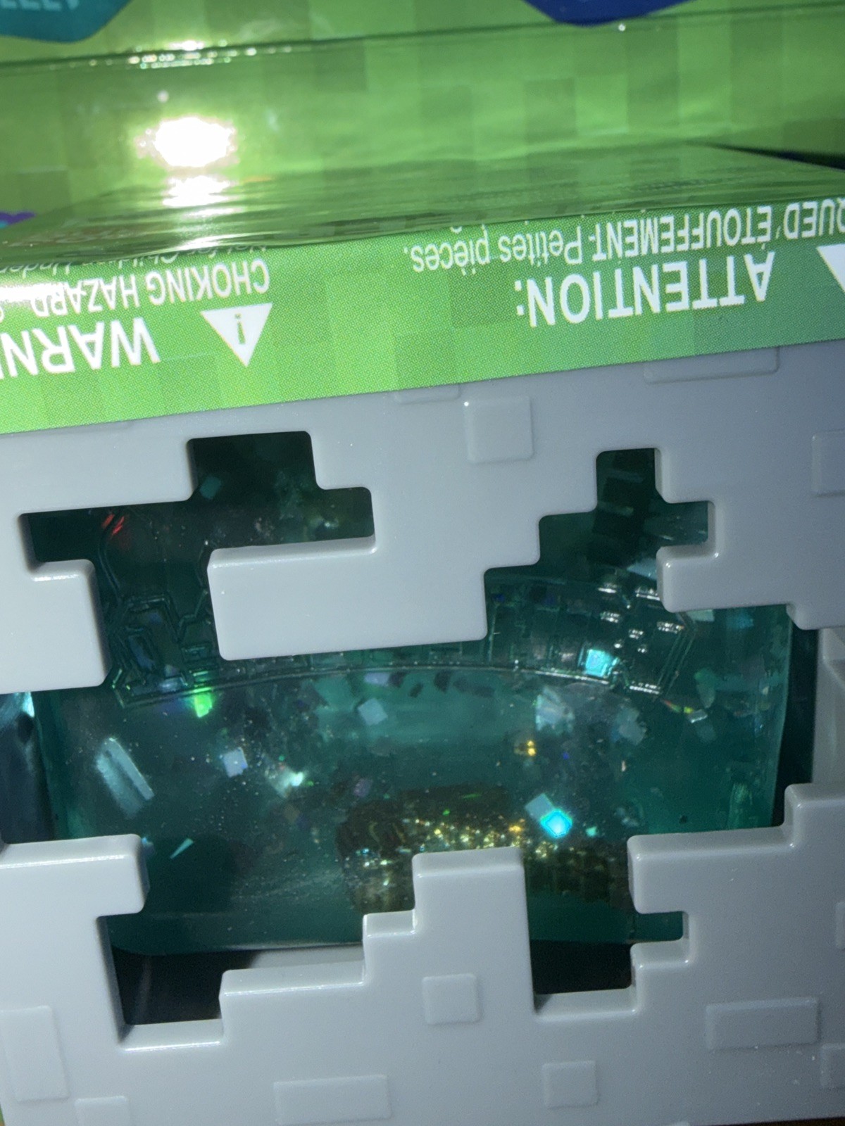 ⛏️ Minecraft Jelly Cube RARE Viral Squishy CONTAINS 1/48 Real GOLD Plated Tool!