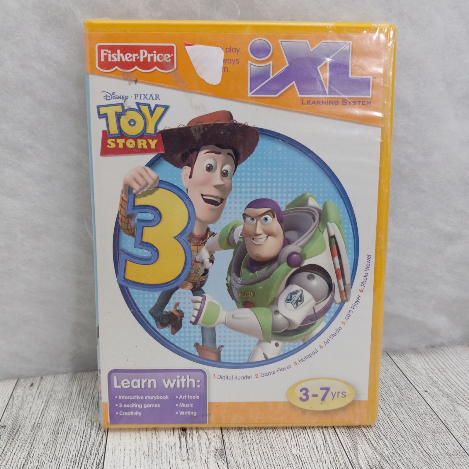 Fisher Price iXL Learning System Game Toy Story 3 CD-Rom 3-7 Years