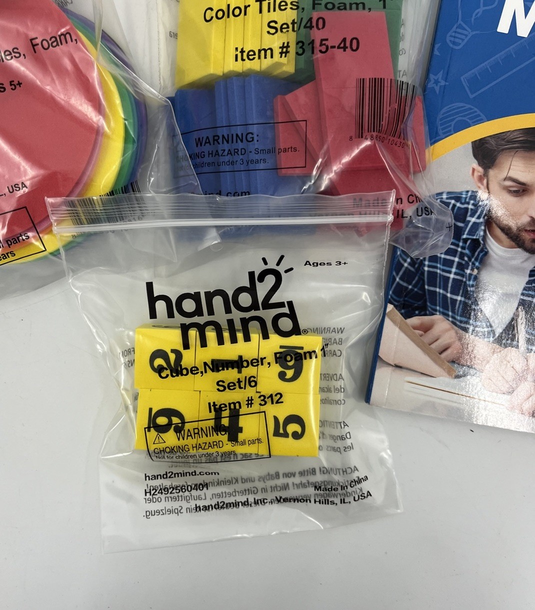 Hand 2 Mind Hands-On Standard Grade 5 Math Manipulatives Kit Homeschool