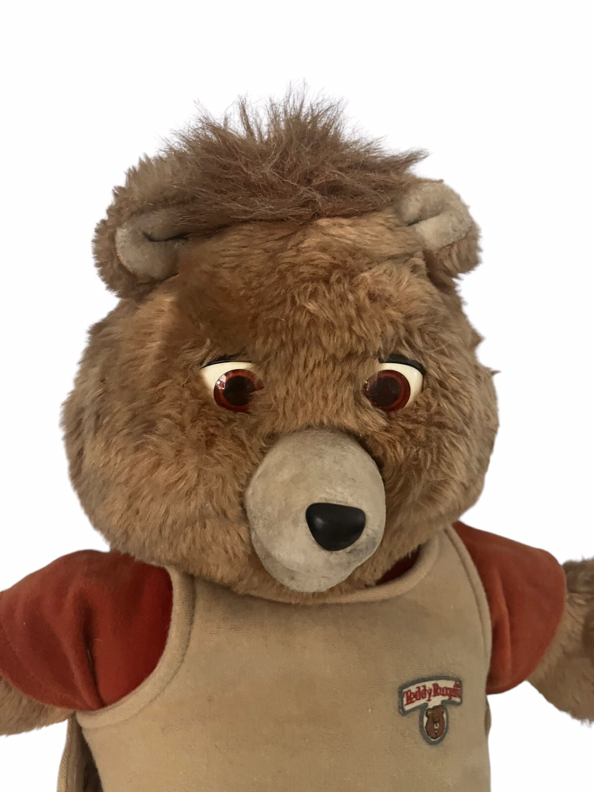 Vintage 1985 Teddy Ruxpin W/ Cassette Player (Untested) Bear Plush