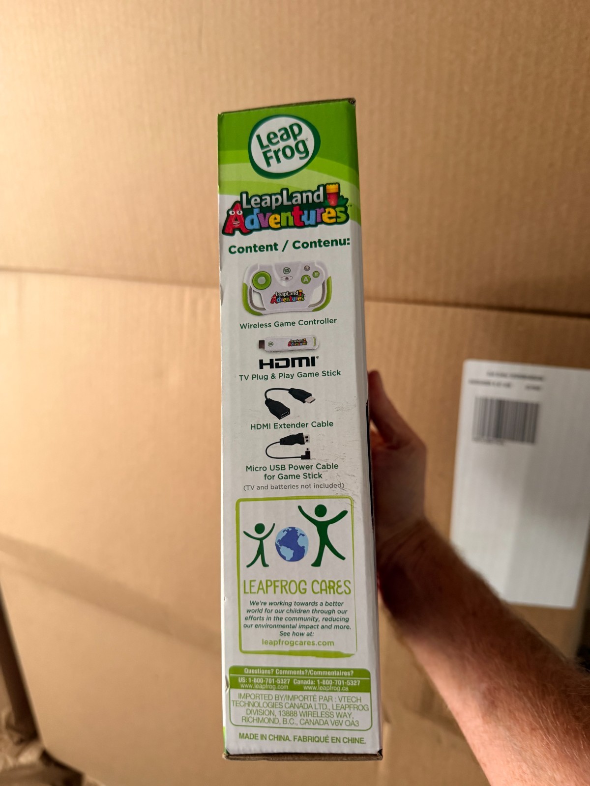 LeapFrog LeapLand Adventures Learning Game HDMI Stick Kids Age 3+ Gift FREE SHIP