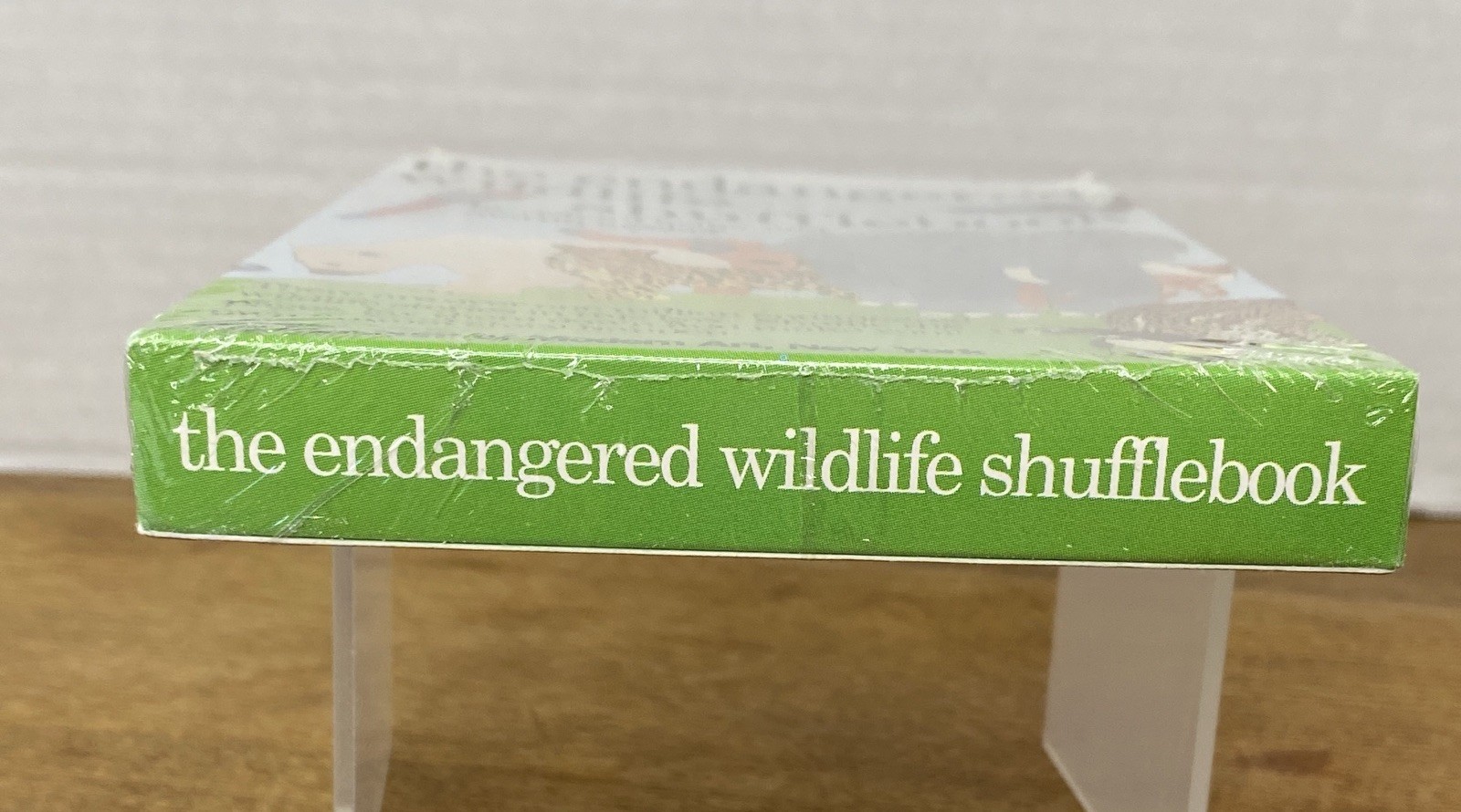 The Endangered Wildlife Shufflebook 1991 MOMA Museum of Modern Art Sealed
