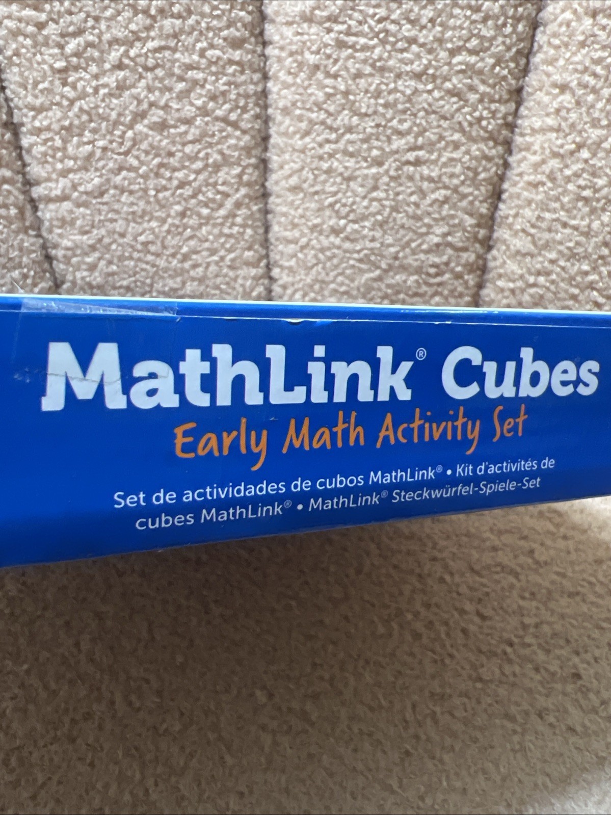 Learning Resources MathLink Cubes 115 pcs STEM Math Activity Set Counting 4+