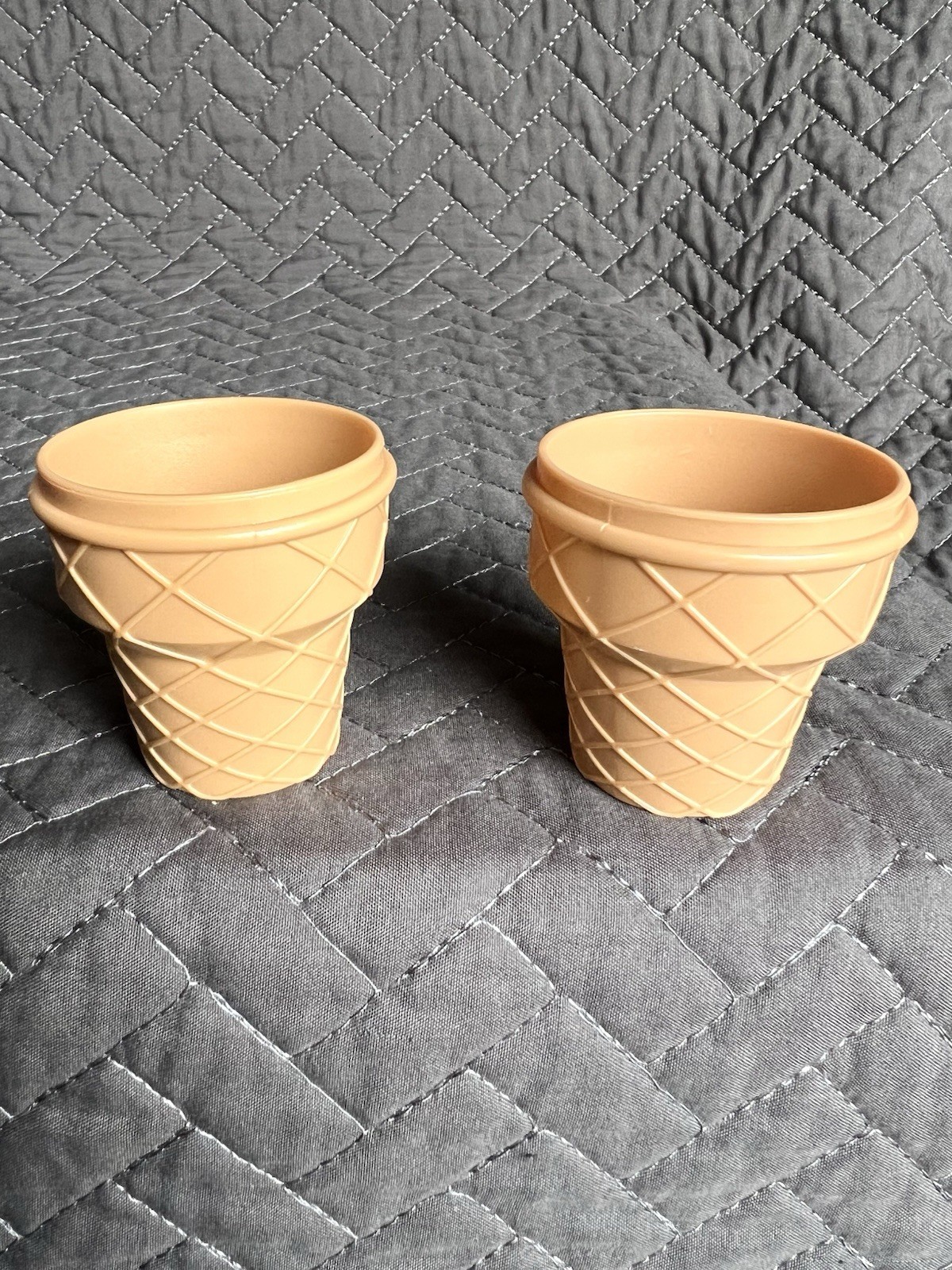 Leapfrog Leap Frog Scoop And Learn Ice Cream Cart Lot 2 CONES Replacement Part