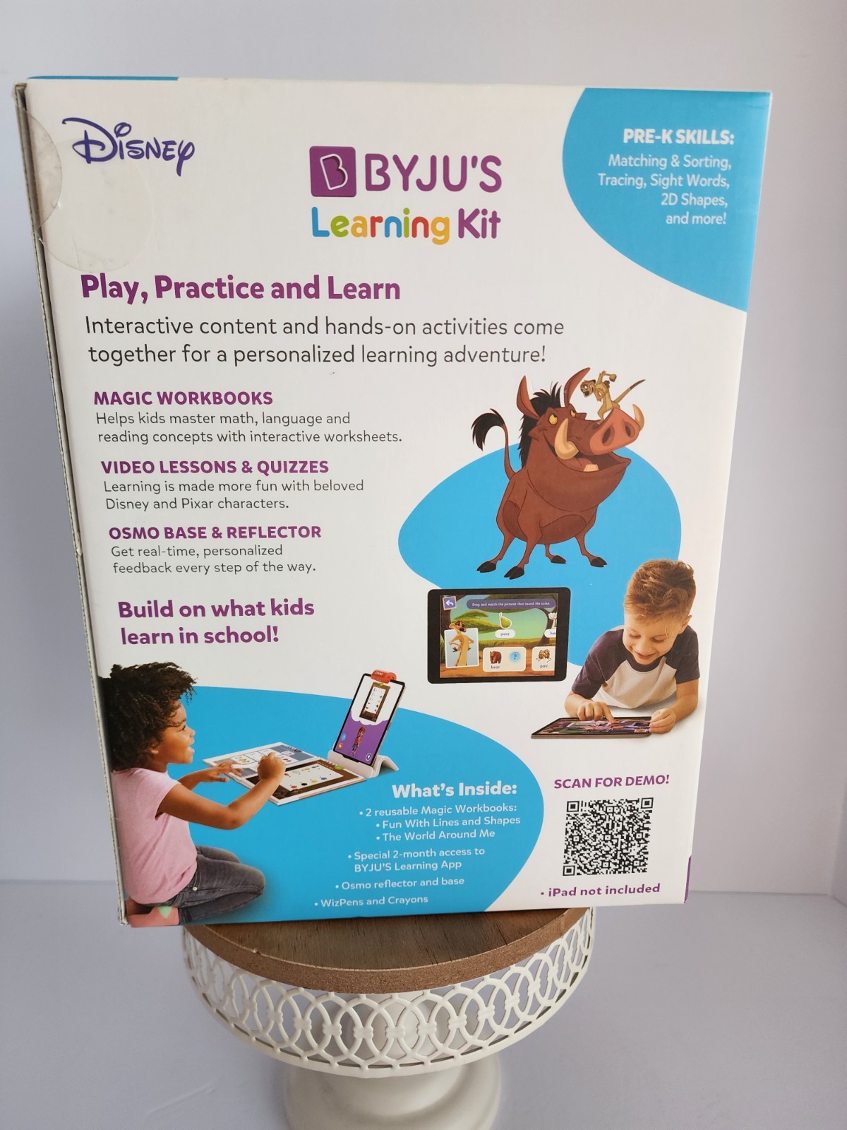 BYJU’S Learning Disney Kit: Grade PRE-K Introductory Edition, STEM Learning Toys