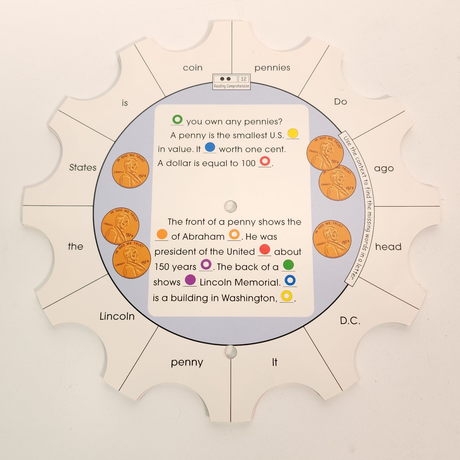 Learning Palette Base Vocab Capitalization Puctuation Reading Comp Fractions