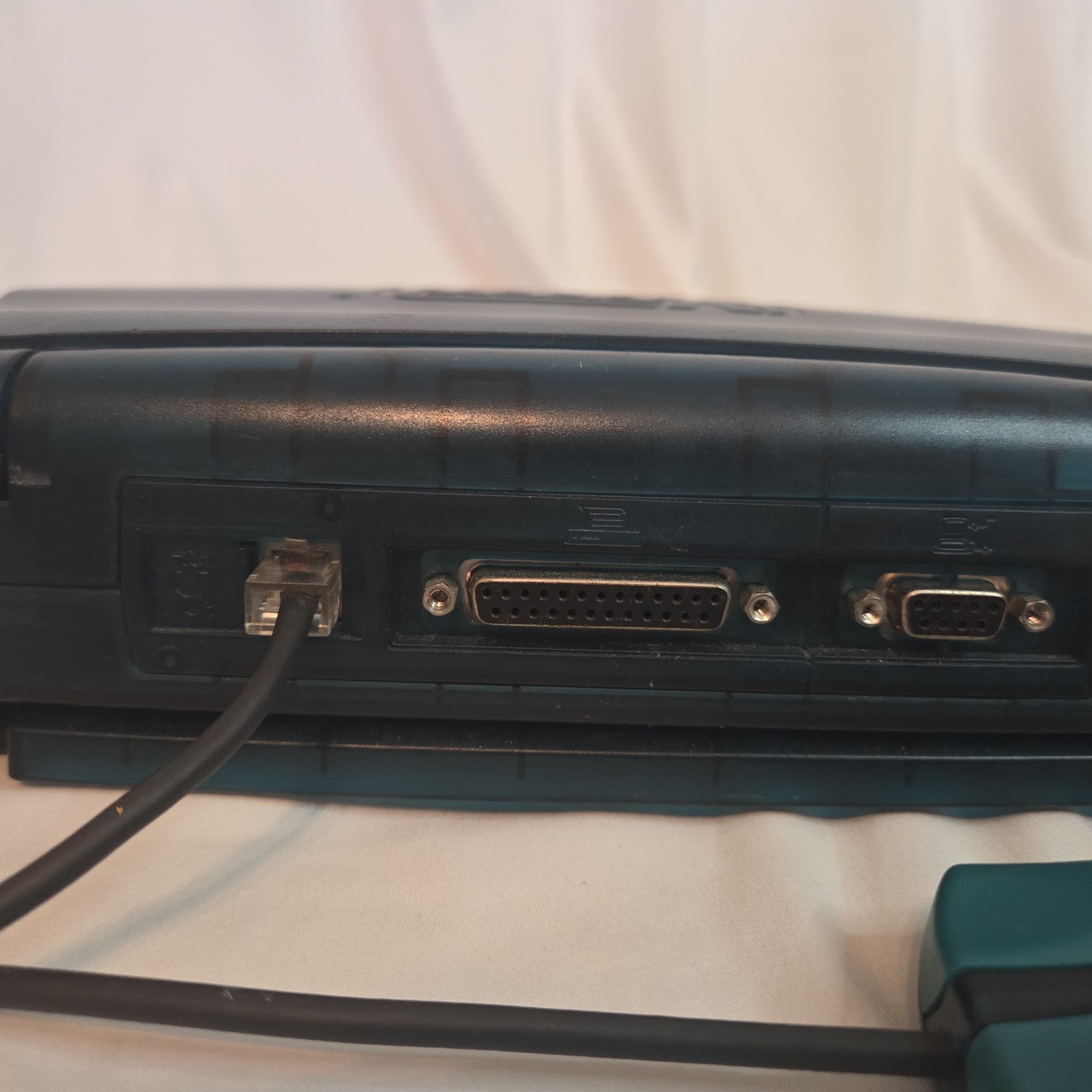 Vintage VTECH EP E-Power Kids Laptop – Translucent Teal Green W/ Mouse Tested