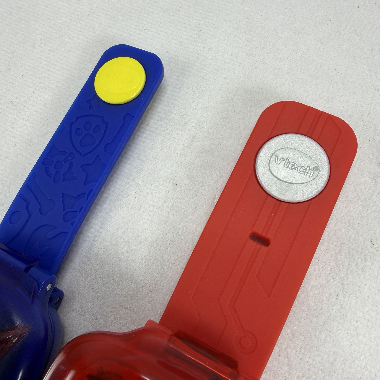 2 VTech Paw Patrol Learning Watches- Chase, Marshall, (Tested)