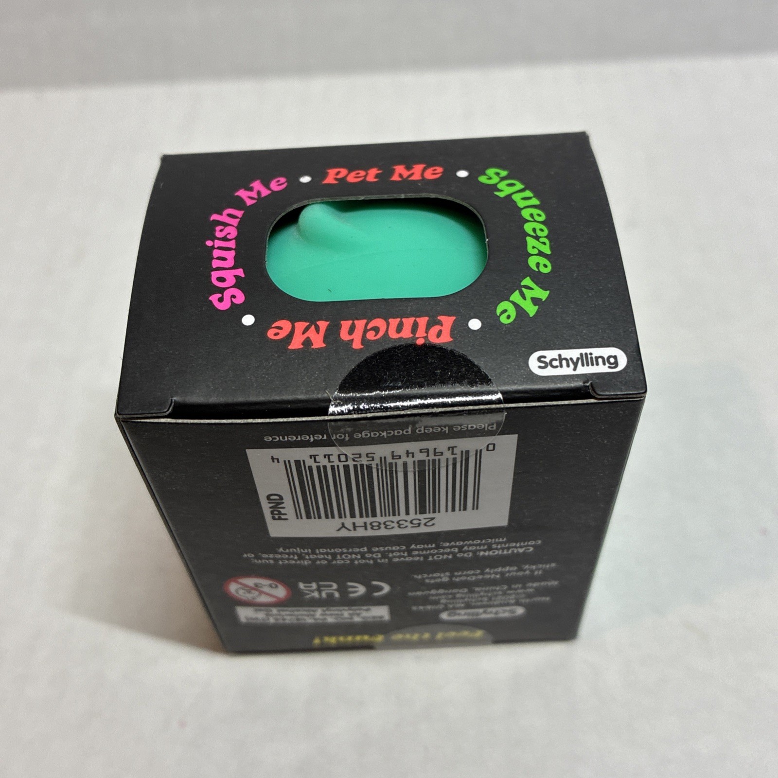Authentic NEEDOH Funky Pup DOG Nee Doh Stress Ball SQUISHY Fidget Teal New