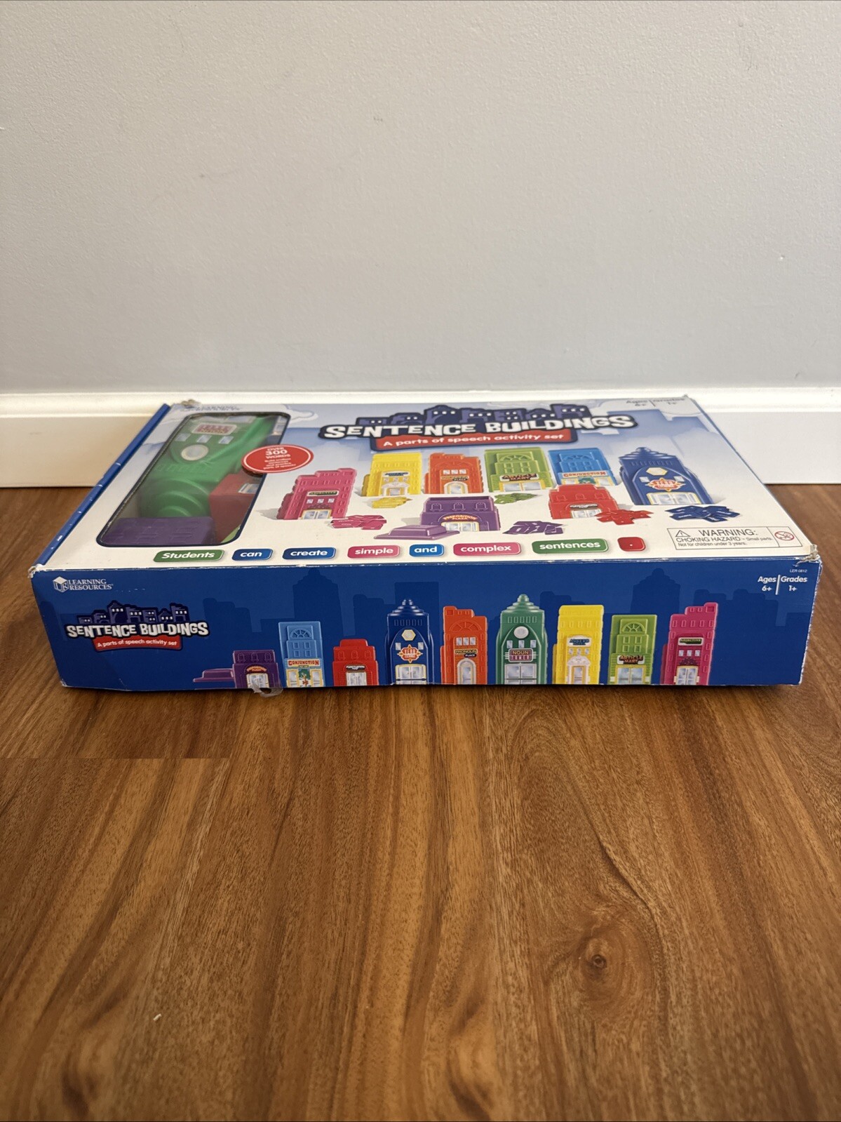 Learning Resources Sentence Buildings Parts of Speech Activity Set Homeschool