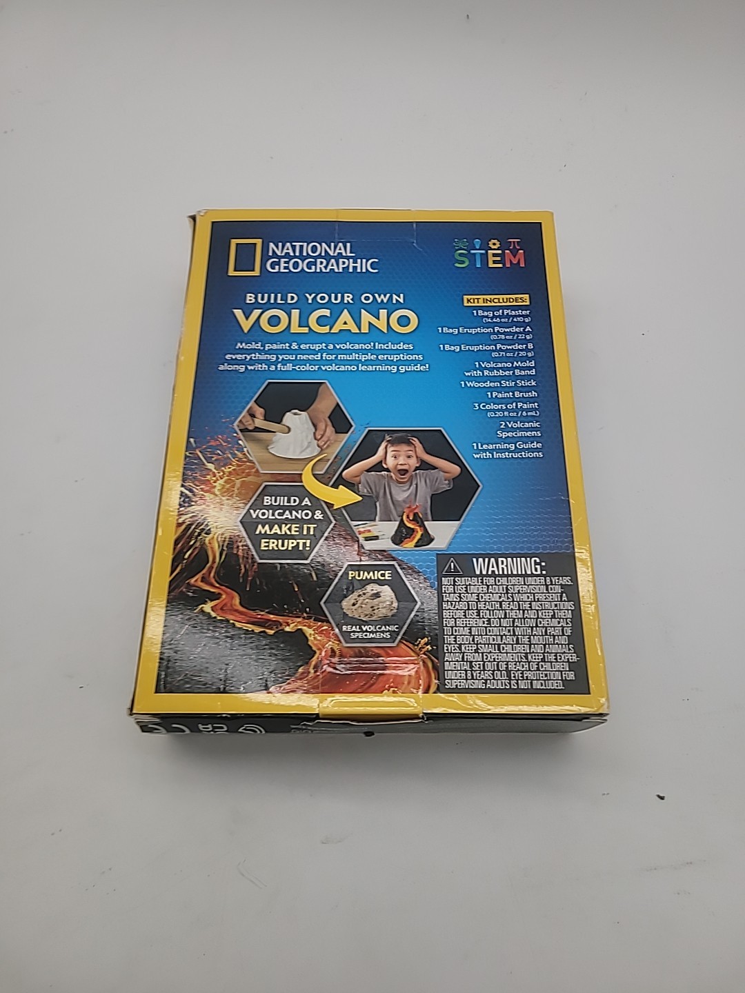 NATIONAL GEOGRAPHIC Earth Science Kit 5+ Science Experiments & Activities NIB