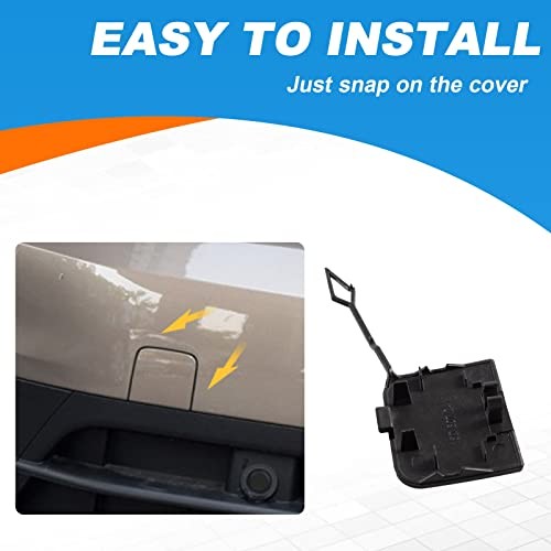 Front Bumper Tow Hook Cover Towing Eye Cap Fit for VW Gold right passenger side