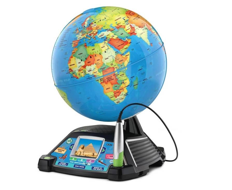 LeapFrog Magic Adventures Globe W/LCD Integrated Video Screen Display 80-605400