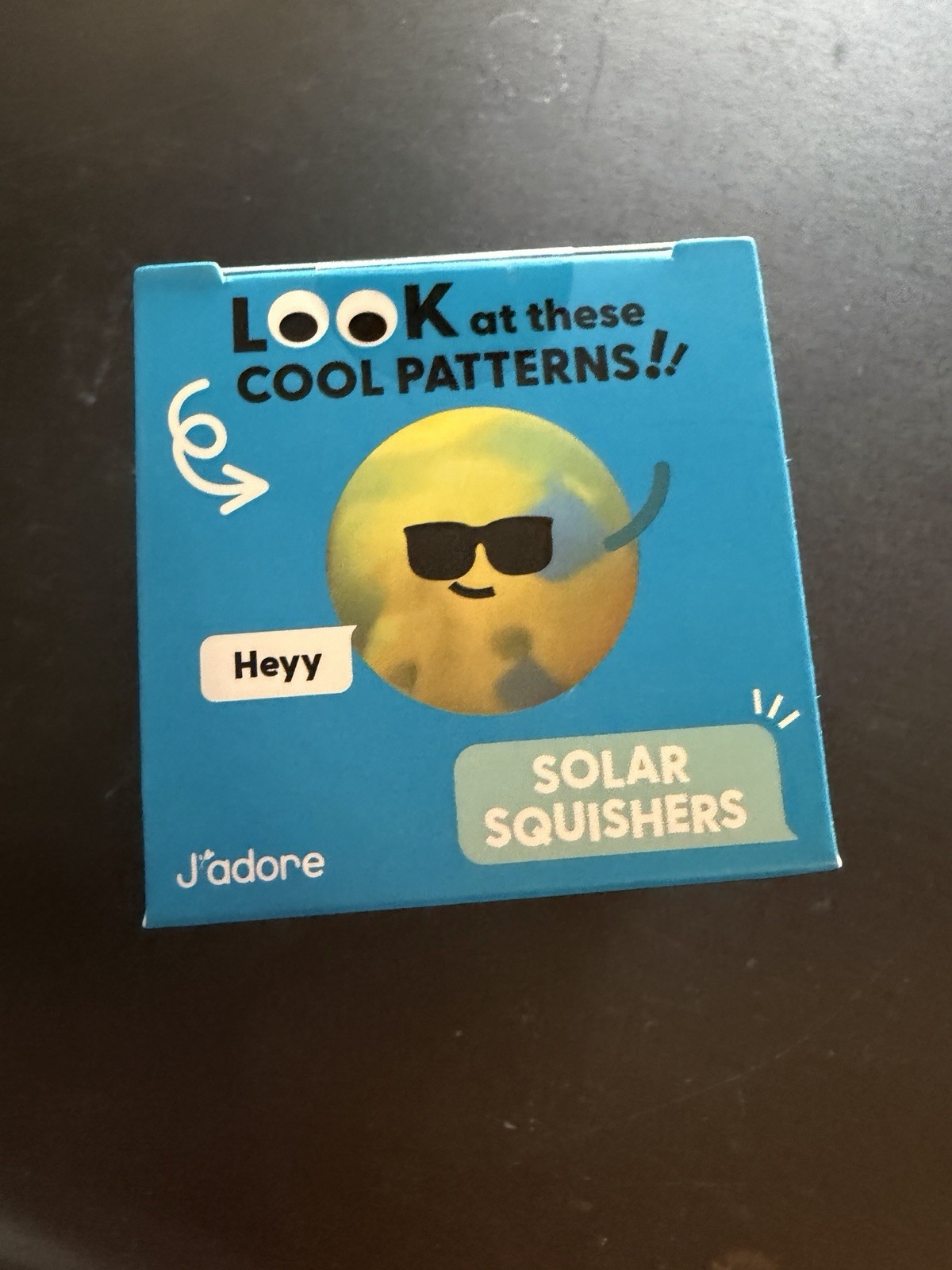 New J’adore Solar Squishy Ball Orange Green Blue Squishers Squeeze Earth Toy 3+