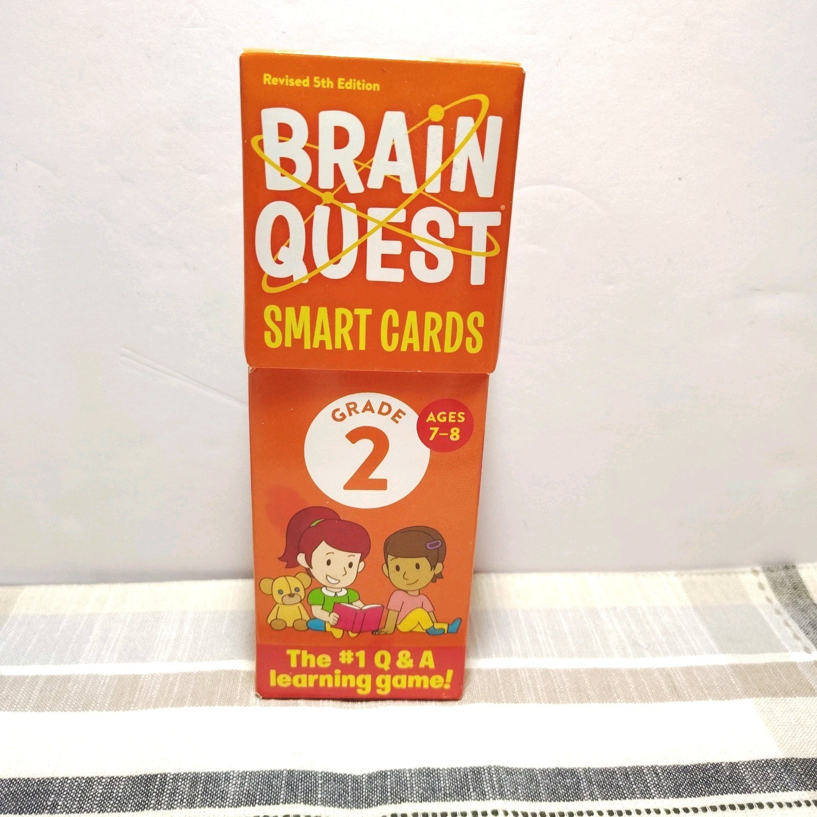 Brain Quest Smart Cards Learning Game Grade 2 Math Science Tech Social Studies