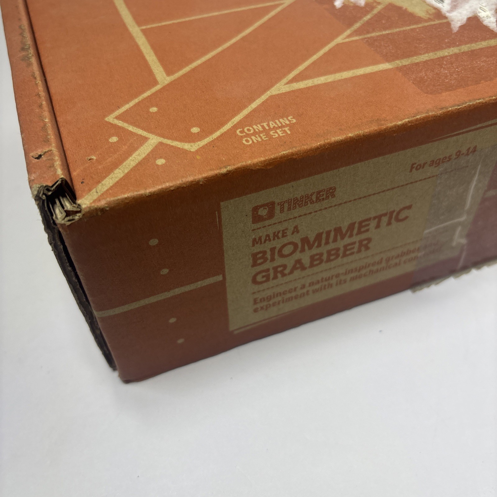 Kiwi Co Crate Tinker Biomimetic Grabber Ages 9-14 Stem Craft Complete In Box