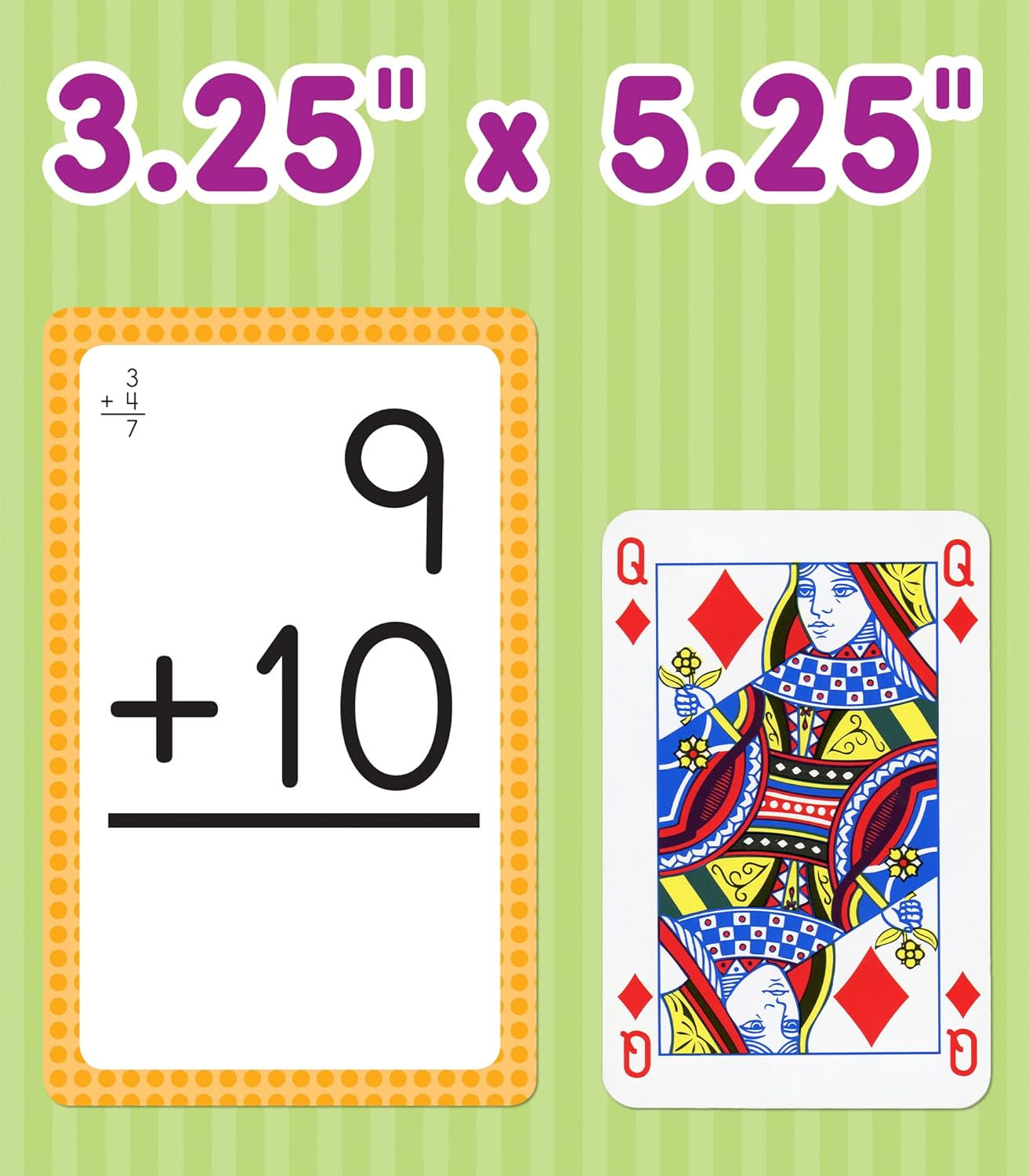 Carson Dellosa 4-Pack Math Flash Cards for Kids Ages 4-8, 211 Addition and Subtr