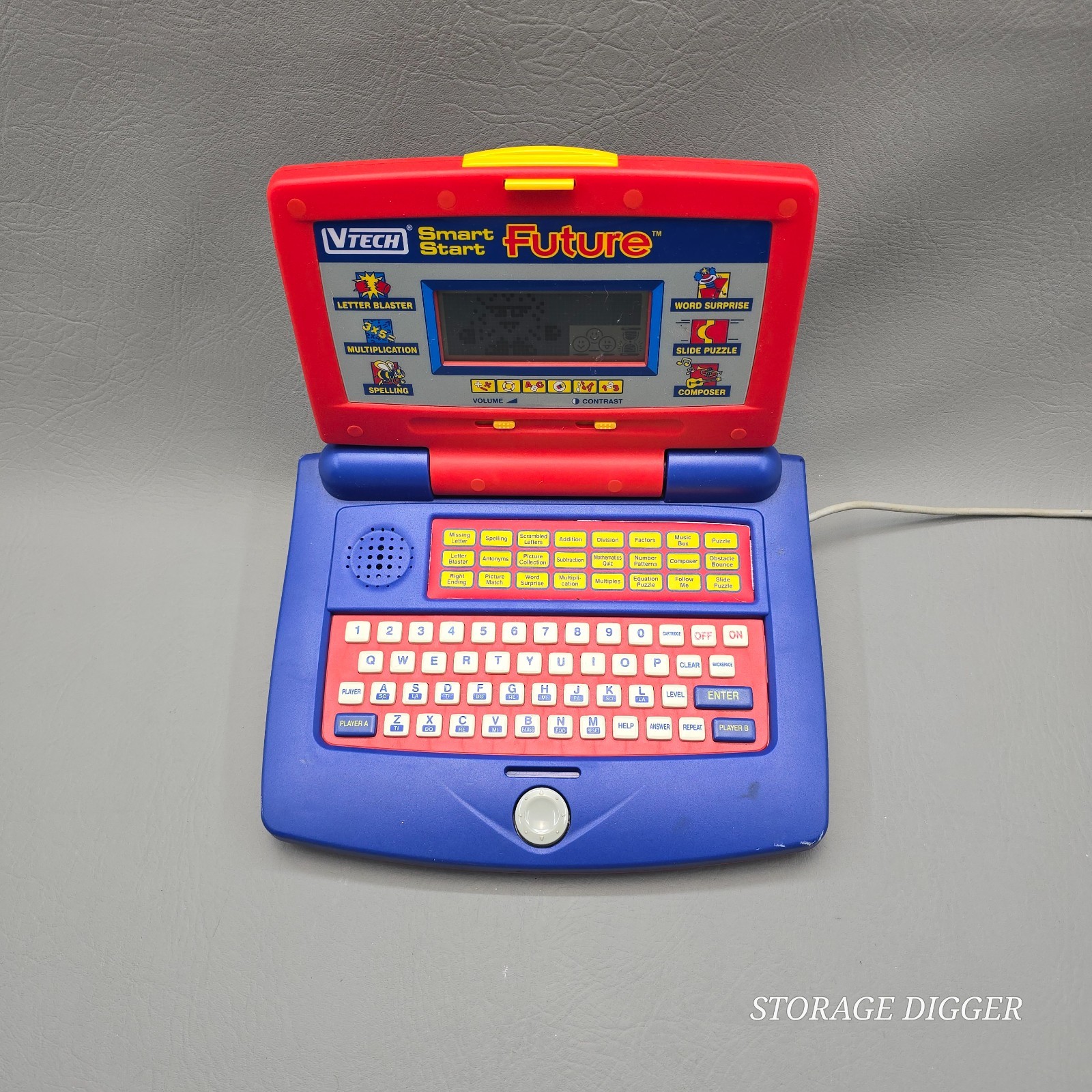 Vintage 1996 Vtech Smart Start Future Learning Laptop, Tested, Made in China