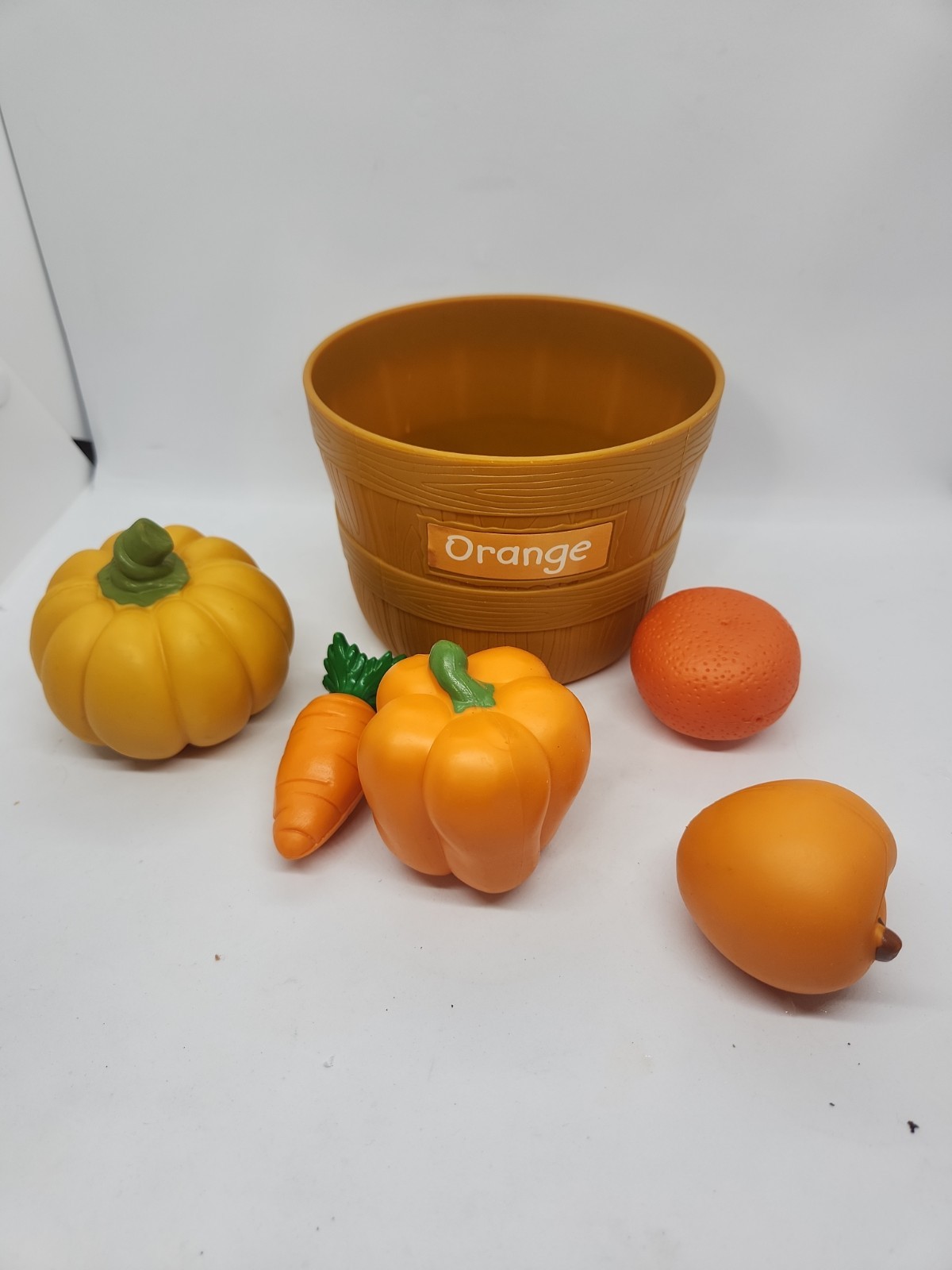 Learning Resources Farmers Market Color Matching Play Food Sorting Set Toy