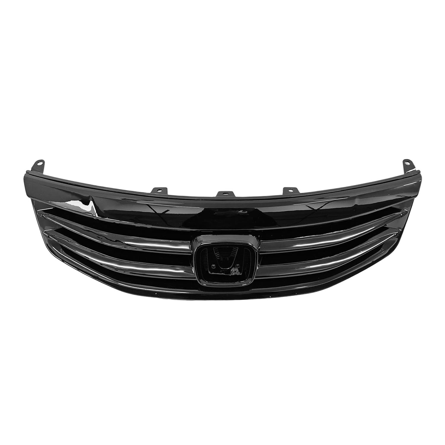 Front Bumper Grille Upper Compatible 2011 2012 Honda Accord Sedan 4 Door