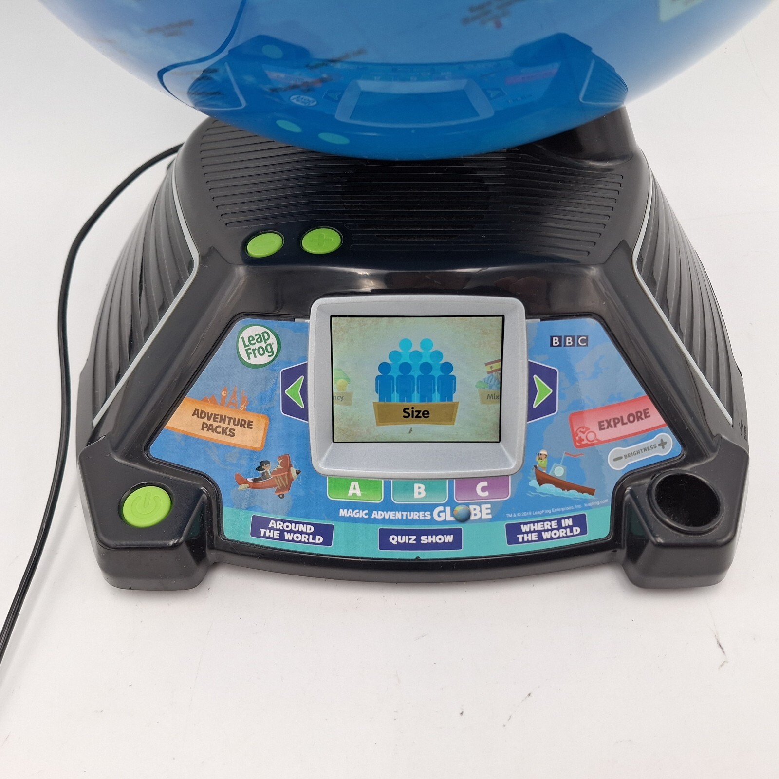 LeapFrog Magic Adventures Globe 2.8″ Video Screen BBC Videos Interactive Games