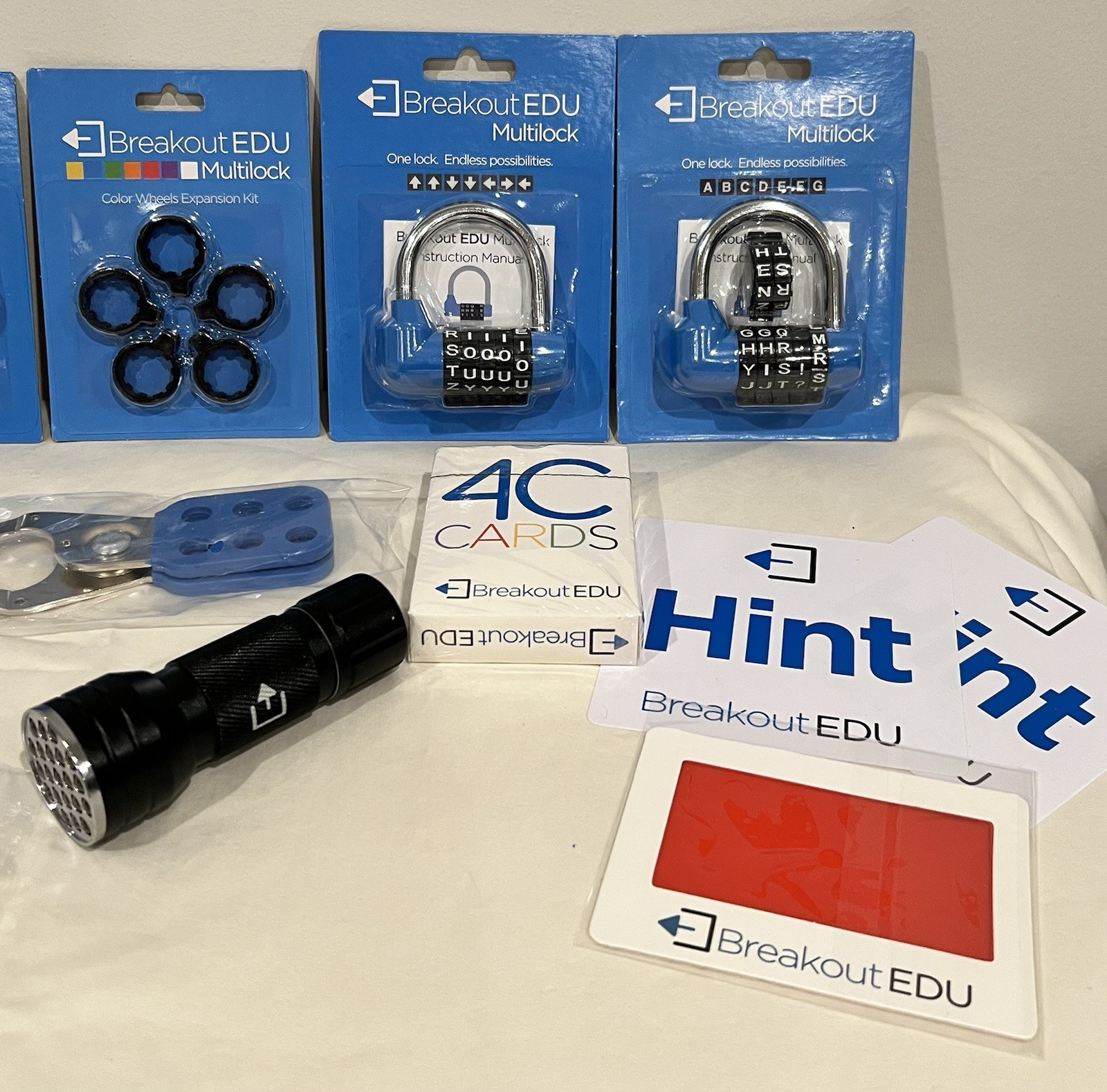 Breakout EDU Kit (K-12, All Subjects) Game-Based Learning Platform New