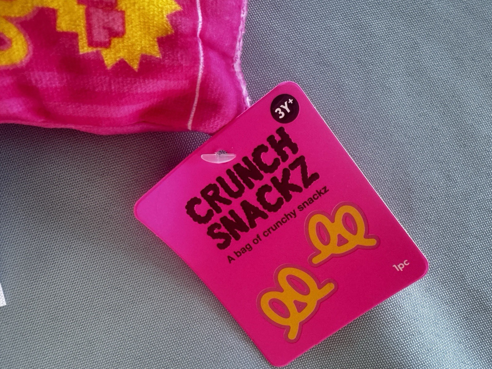 New J’adore Bag Squish Master Crunch Snackz Sensory Toy Pretzel Twists Sensory