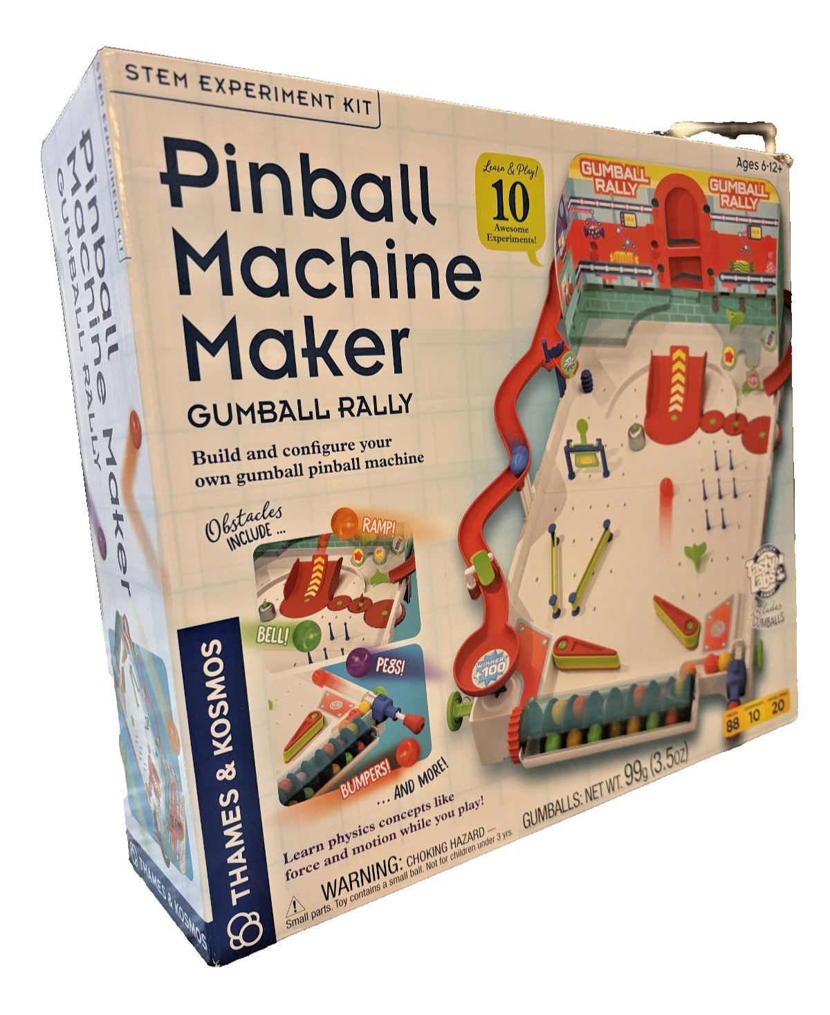 Thames & Kosmos Pinball Machine Maker Gumball Rally STEM Kit Build Game NEW