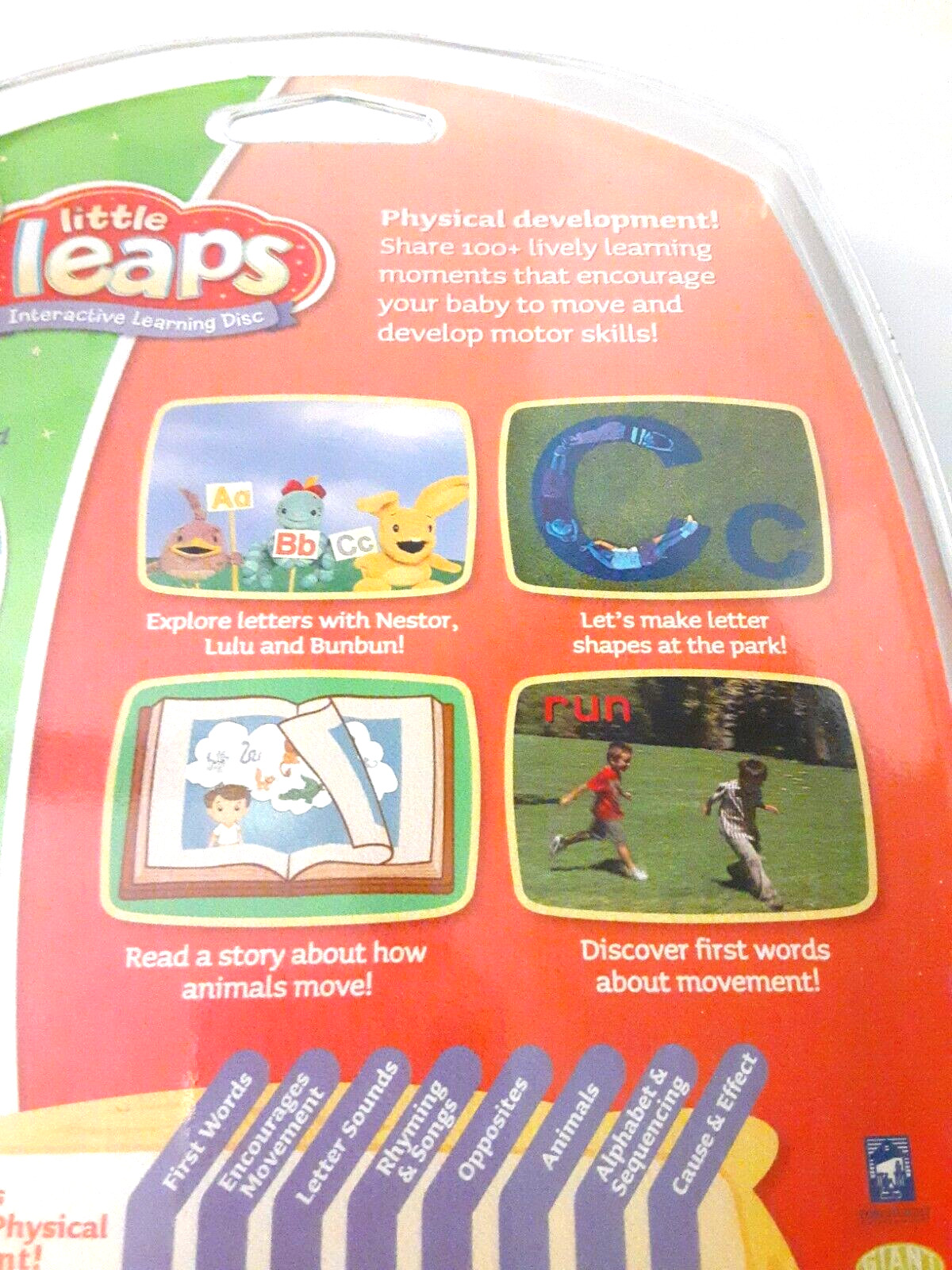 Leap Frog Baby Little Leaps Play & Move Learning Alphabet Opposites Motor Skills