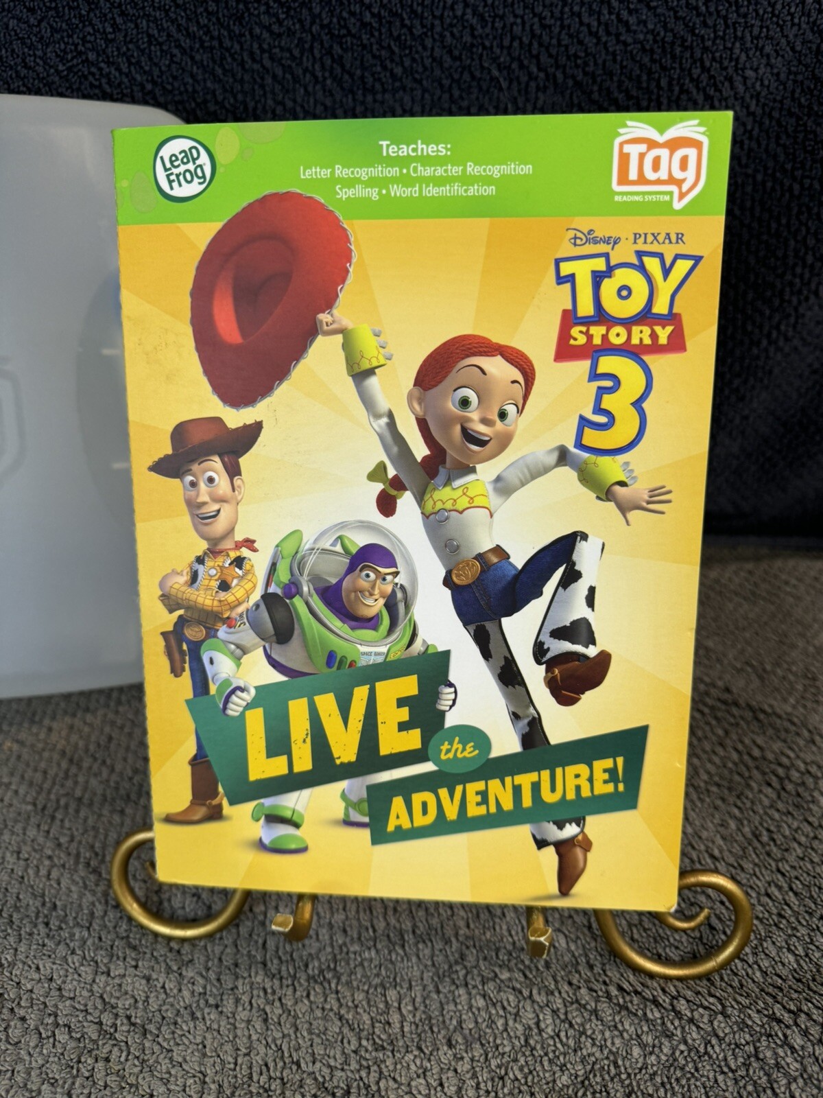 Toy Story 3 Leap Frog Tag Reader System Huge Lot of 12 Books + Pen + Case